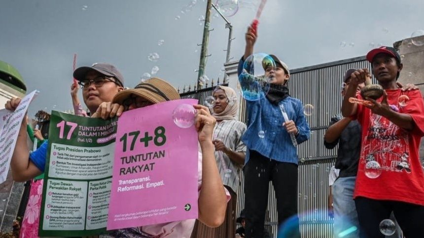 IPC: 6 Poin DPR Atas Tuntutan Rakyat Hanya Redam Amarah Publik