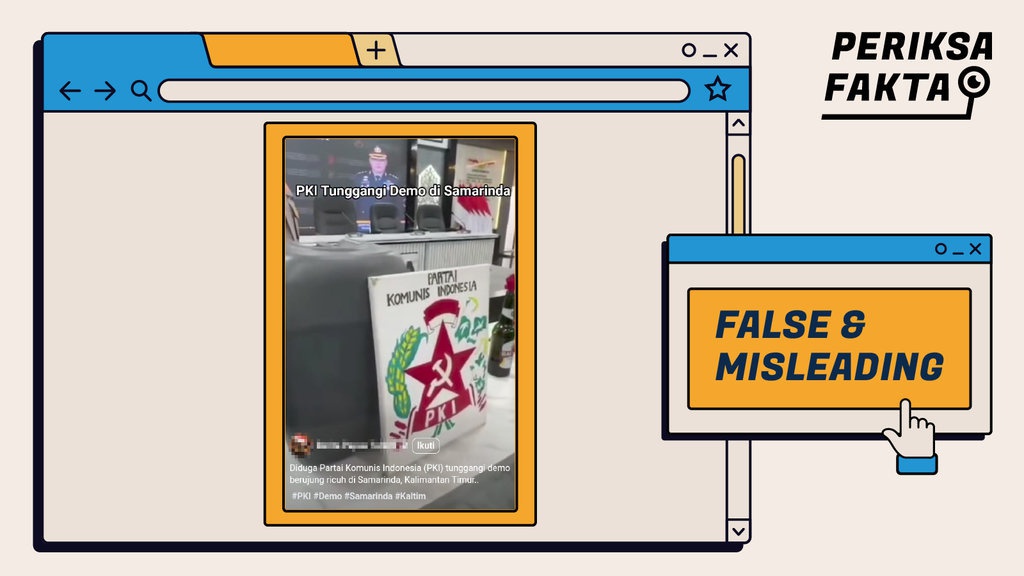 Keliru, Demonstrasi Mahasiswa di Samarinda Ditunggangi PKI Keliru, Demonstrasi Mahasiswa di Samarinda Ditunggangi PKI