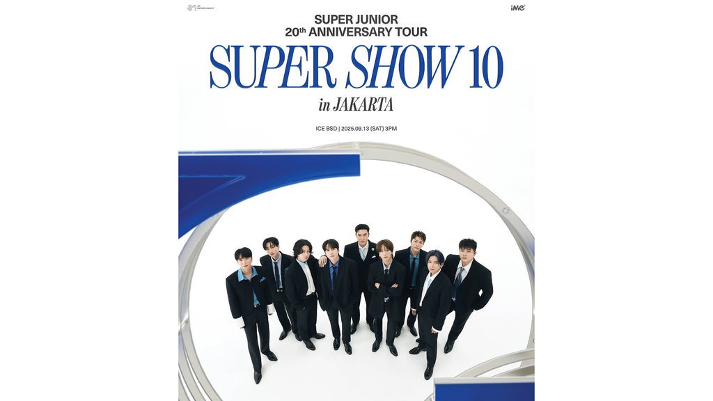 Rundown Konser Super Junior Jakarta 2025 dan Info Open Gate