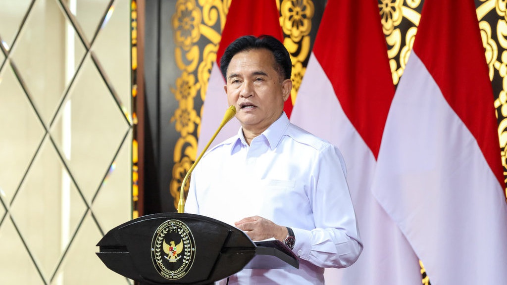 Yusril Janji Kebut Pembahasan RUU Perampasan Aset Bersama DPR Yusril Janji Kebut Pembahasan RUU Perampasan Aset Bersama DPR