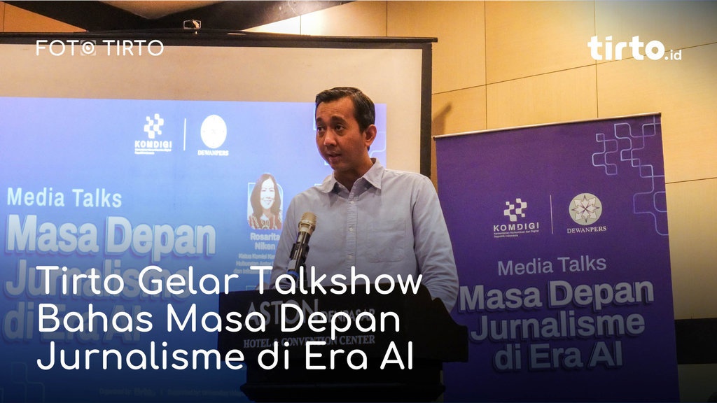 Tirto Gelar Talkshow Bahas Masa Depan Jurnalisme di Era AI Tirto Gelar Talkshow Bahas Masa Depan Jurnalisme di Era AI