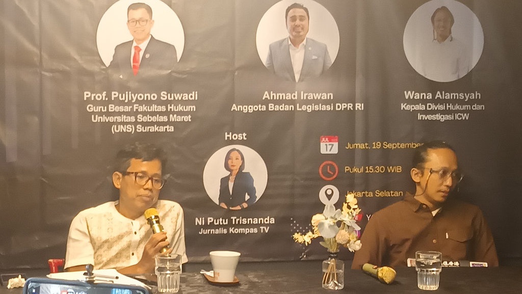 Pemulihan Aset Minim, ICW Desak RUU Perampasan Aset Disahkan