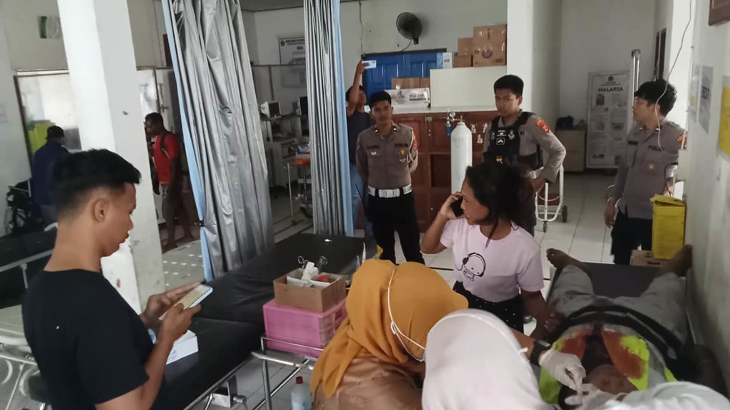 Pekerja Proyek di Yahukimo Alami Luka Sobek usai Dianiaya OTK Pekerja Proyek di Yahukimo Alami Luka Sobek usai Dianiaya OTK