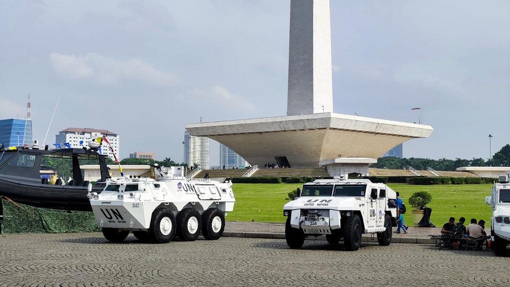 TNI Gelar Pameran Alutsista di Monas Sambut HUT ke-80 TNI Gelar Pameran Alutsista di Monas Sambut HUT ke-80