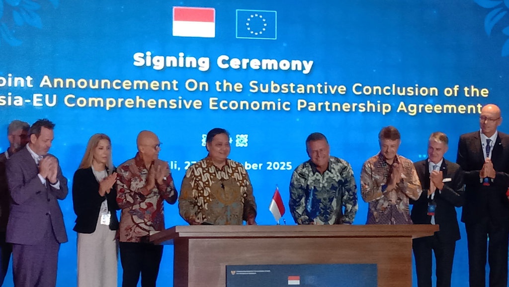 Indonesia-Uni Eropa Teken IEU-CEPA, Prospek Tenaga Kerja & UMKM Indonesia-Uni Eropa Teken IEU-CEPA, Prospek Tenaga Kerja & UMKM