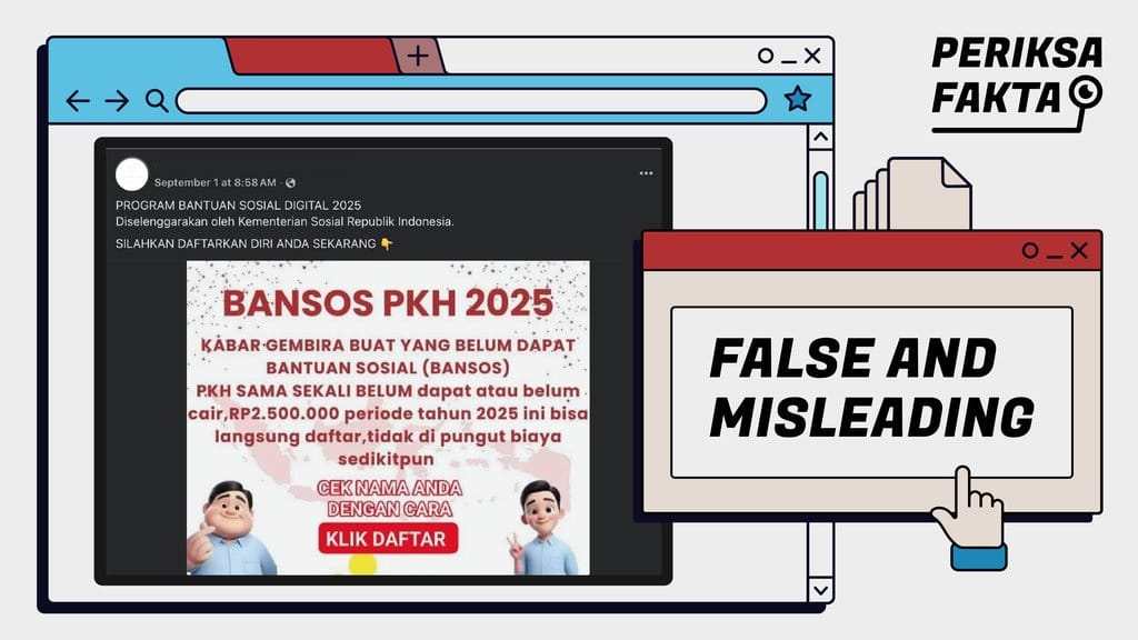 Hoaks Tautan Pendaftaran Bantuan Sosial PKH Hoaks Tautan Pendaftaran Bantuan Sosial PKH
