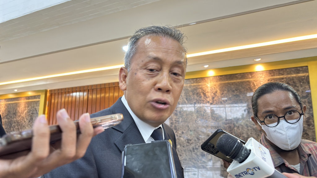 Ahmad Sahroni Muncul di Munas IMI, Nasdem: Tidak Mewakili Partai Ahmad Sahroni Muncul di Munas IMI, Nasdem: Tidak Mewakili Partai