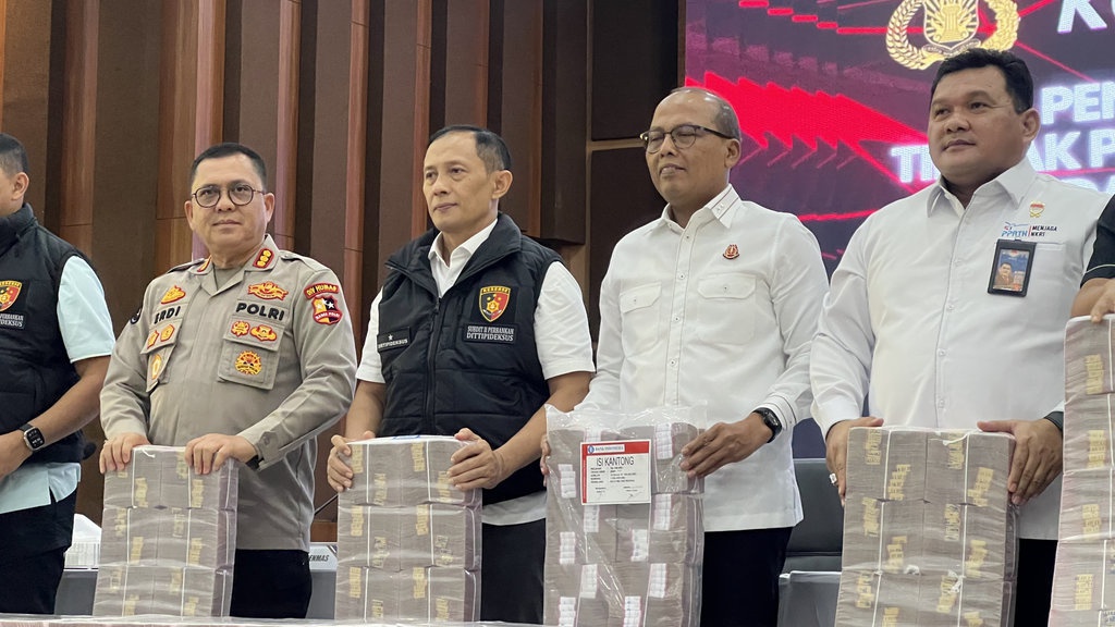 Polisi Tahan 9 Pelaku Pembobolan Rekening Dormant Rp204 Miliar