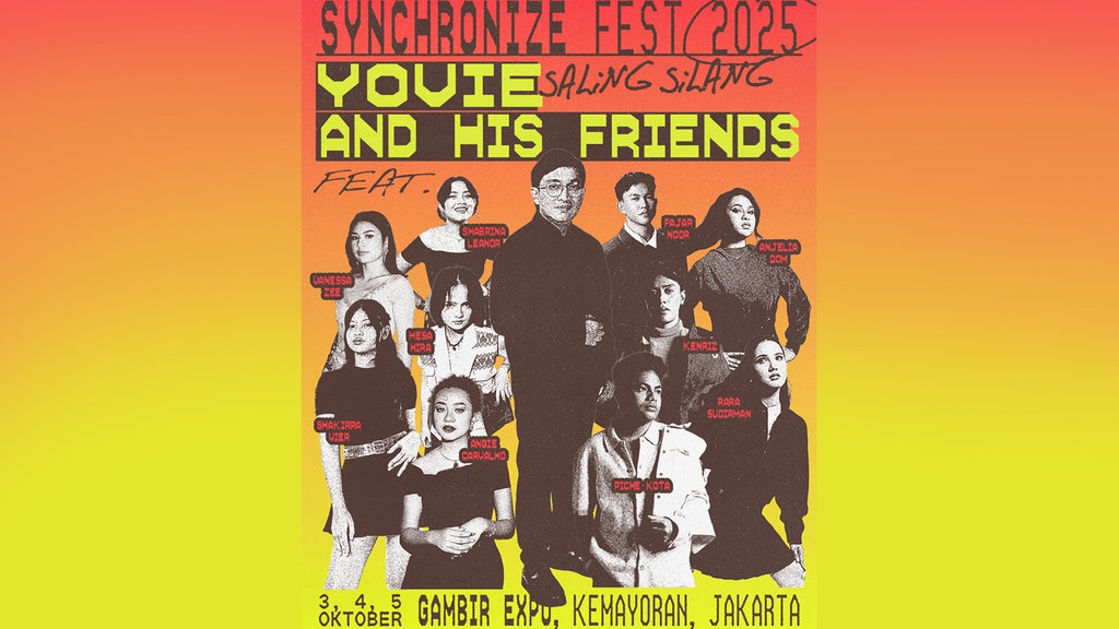 Yovie and His Friends Lengkapi Lineup Synchronize Fest 2025