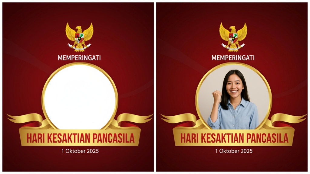 15 Contoh Prompt Gemini AI Twibbon Hari Kesaktian Pancasila 2025 15 Contoh Prompt Gemini AI Twibbon Hari Kesaktian Pancasila 2025
