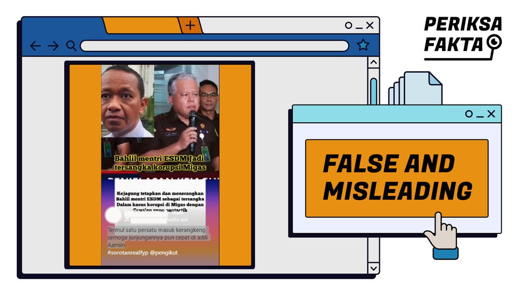 Hoaks Kejagung Tetapkan Bahlil sebagai Tersangka Korupsi Migas Hoaks Kejagung Tetapkan Bahlil sebagai Tersangka Korupsi Migas