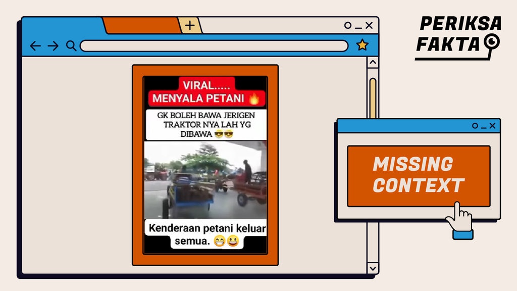 Demo Petani Bawa Traktor ke SPBU Tidak Terjadi pada Tahun 2025 Demo Petani Bawa Traktor ke SPBU Tidak Terjadi pada Tahun 2025