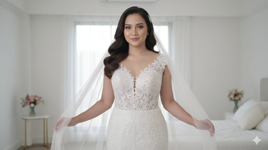 20 Contoh Prompt Gemini AI Foto Memakai Gaun Pengantin 20 Contoh Prompt Gemini AI Foto Memakai Gaun Pengantin