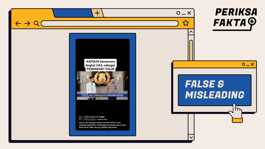 Ustaz Abdul Somad Bakal Diangkat Jadi Penasihat Polri, Apa Iya? Ustaz Abdul Somad Bakal Diangkat Jadi Penasihat Polri, Apa Iya?