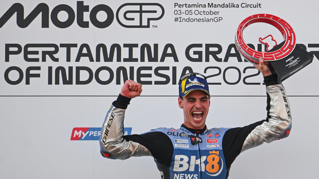 Profil Fermin Aldeguer Juara MotoGP Mandalika 2025