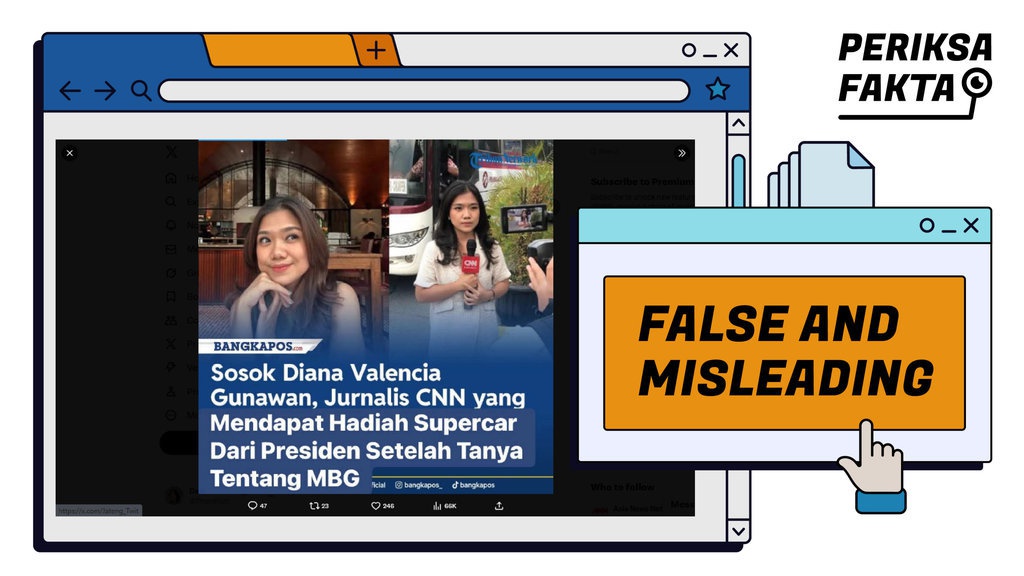 Salah, Jurnalis CNN Dapat Supercar Usai Tanya tentang MBG Salah, Jurnalis CNN Dapat Supercar Usai Tanya tentang MBG