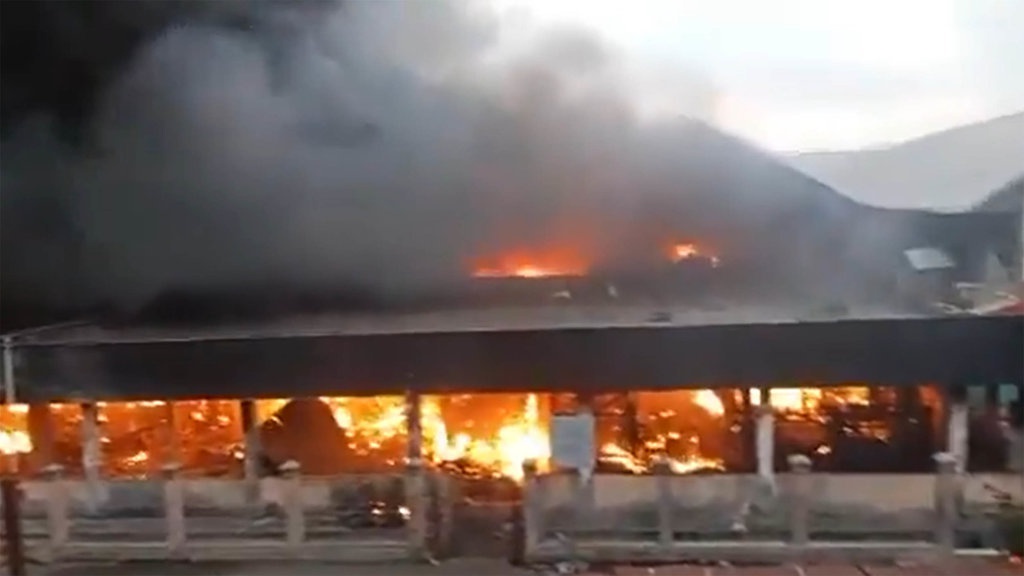 Kronologi & Penyebab Pasar Kota Wonogiri Kebakaran Hari Ini