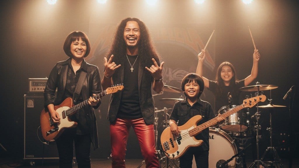 20 Contoh Ide Prompt AI Foto Jadi Musisi lagi di Panggung Konser 20 Contoh Ide Prompt AI Foto Jadi Musisi lagi di Panggung Konser