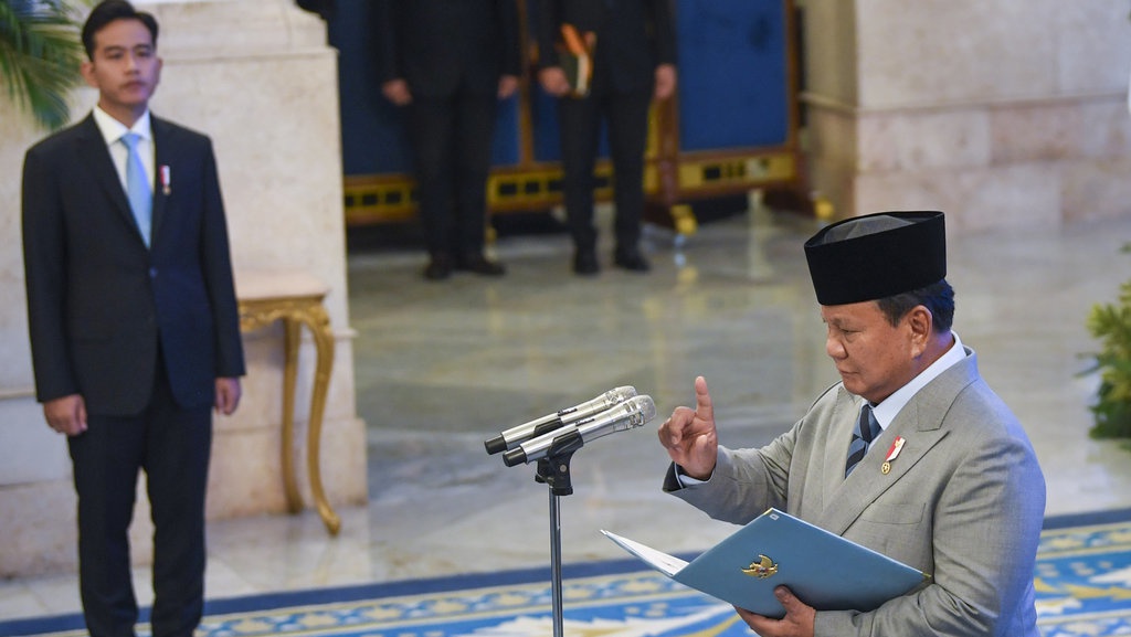 Prabowo Klaim Kemiskinan dan Pengangguran di Indonesia Turun Prabowo Klaim Kemiskinan dan Pengangguran di Indonesia Turun