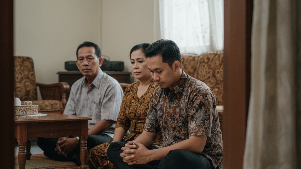 Prompt AI Prank Teman Foto Dilamar Cowok Datang ke Rumah