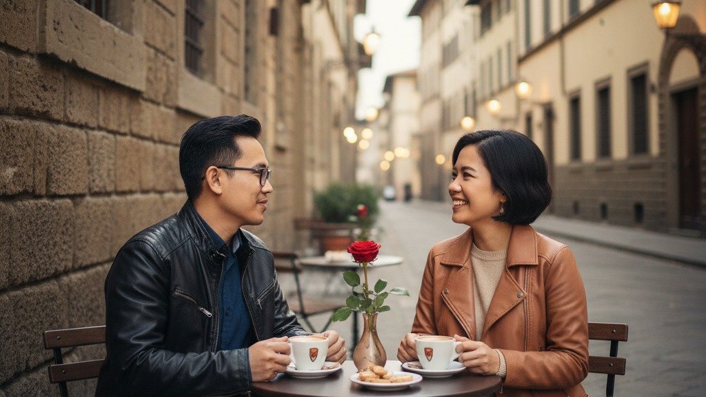 Kumpulan Ide Kata-Kata untuk Gemini AI Foto Pasangan Romantis