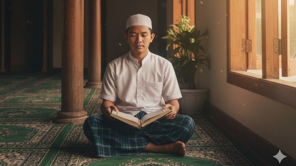 15 Contoh Prompt Gemini AI Foto Santri yang Lagi Mengaji 15 Contoh Prompt Gemini AI Foto Santri yang Lagi Mengaji