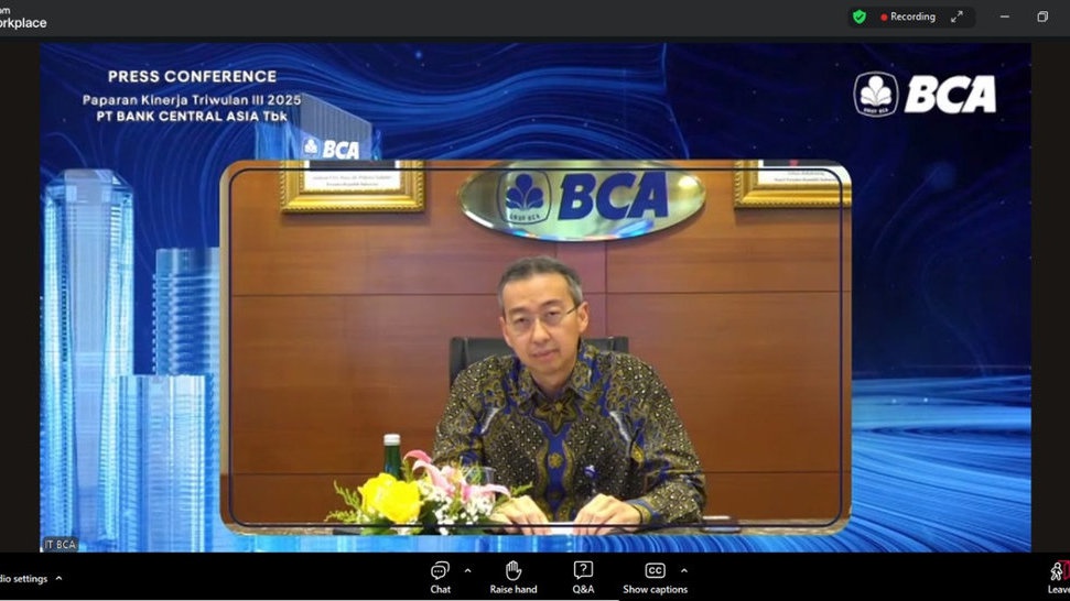 Kredit BCA Tumbuh 7,6% Jadi Rp944 Triliun per September 2025 Kredit BCA Tumbuh 7,6% Jadi Rp944 Triliun per September 2025