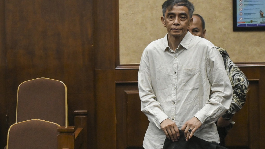 Hakim Agam Klaim Bukan Otak Pelaku Vonis Lepas Kasus CPO Hakim Agam Klaim Bukan Otak Pelaku Vonis Lepas Kasus CPO