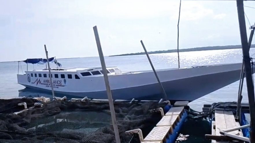 Hilang 11 Hari, Ambulans Laut Pangkep Ditemukan di Selat Bali