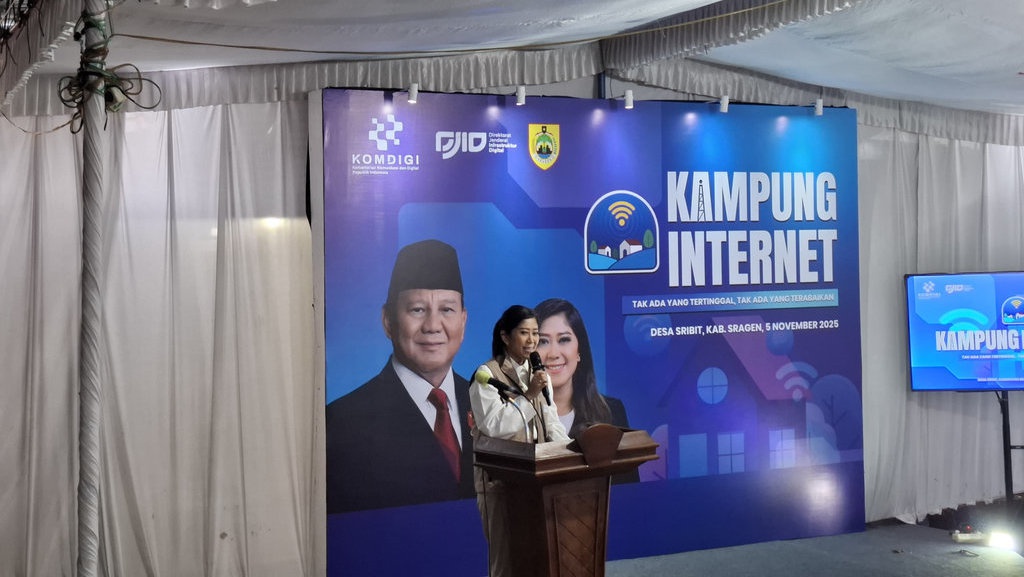 Komdigi Sudah Resmikan 1.194 Titik Kampung Internet Komdigi Sudah Resmikan 1.194 Titik Kampung Internet