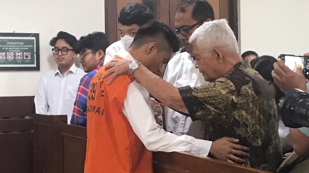 Christiano Penabrak Mahasiswa UGM Divonis 1 Tahun 2 Bulan Bui
