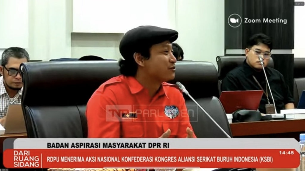 Temui DPR, KASBI Desak Pelibatan Buruh dalam RUU Ketenagakerjaan Temui DPR, KASBI Desak Pelibatan Buruh dalam RUU Ketenagakerjaan