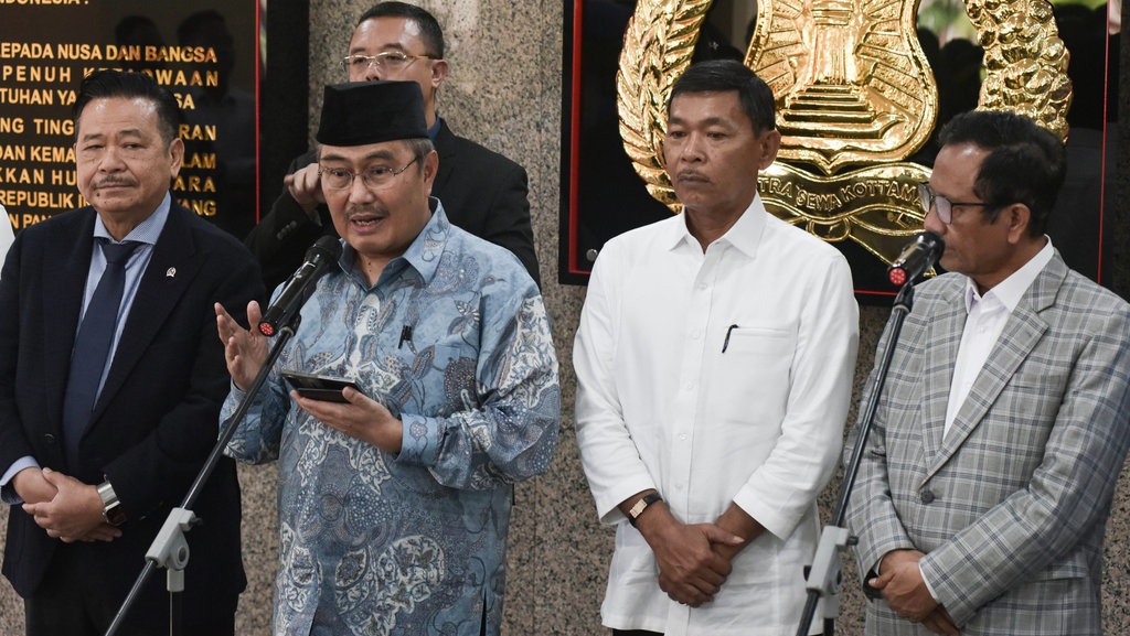 Jimly: Masukan ke Internal Polri Langsung Disampaikan ke Kapolri Jimly: Masukan ke Internal Polri Langsung Disampaikan ke Kapolri