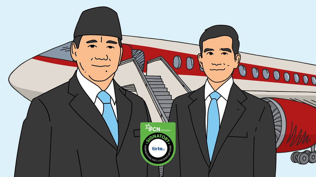 Memetakan Kunjungan Kerja Prabowo dan Gibran Setahun Terakhir