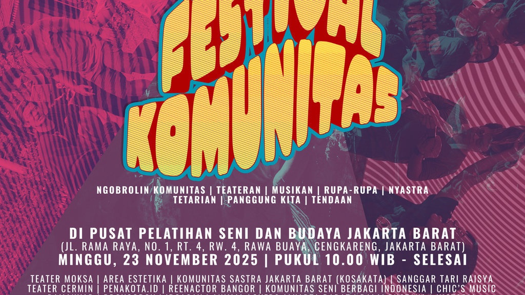 Festival Komunitas Swara Barat Rayakan Ragam Ekspresi di Jakbar Festival Komunitas Swara Barat Rayakan Ragam Ekspresi di Jakbar