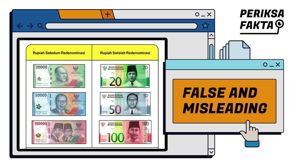 Hoaks BI Keluarkan Uang Baru Hasil Redenominasi