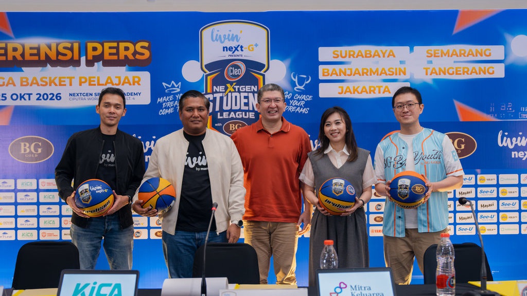 Livin' Next-G Dukung Nextgen Student League Season 2026-2027