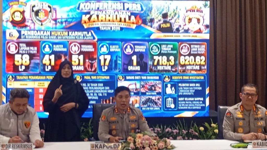 South Sumatra Police Name Palm Oil Executive Suspect in Forest Fire Case