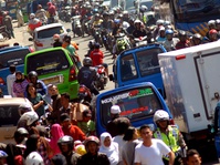 Polisi Berlakukan Jalur Satu Arah di Puncak Bogor