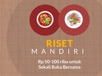 Masyarakat Rogoh Rp50-100 Ribu untuk Buka Puasa Bersama