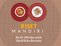 Masyarakat Rogoh Rp50-100 Ribu untuk Buka Puasa Bersama