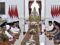 30 Menit Pertemuan GNPF MUI dan Jokowi