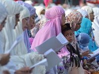 Tarekat Syattariyah Magetan Salat Idul Fitri Hari Ini