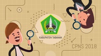 Pengumuman Seleksi Administrasi CPNS 2018 Kabupaten Tabanan
