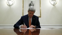 John Kerry Disambut Serangan Roket di Afghanistan