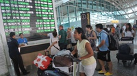 445 Penerbangan di Bandara Ngurah Rai Dibatalkan selama 24 Jam