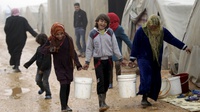 Anak-anak Suriah Kekurangan Makanan dan Obatan