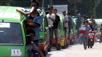 Polisi Tangkap Perusak Mobil saat Demo Taksi Online Bandung