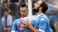 Napoli Tanpa Higuain Selama 4 Laga di Liga Italia