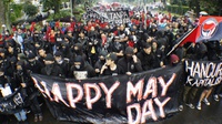 Jalur-jalur di Jakarta yang Dialihkan Saat Demo Hari Buruh 